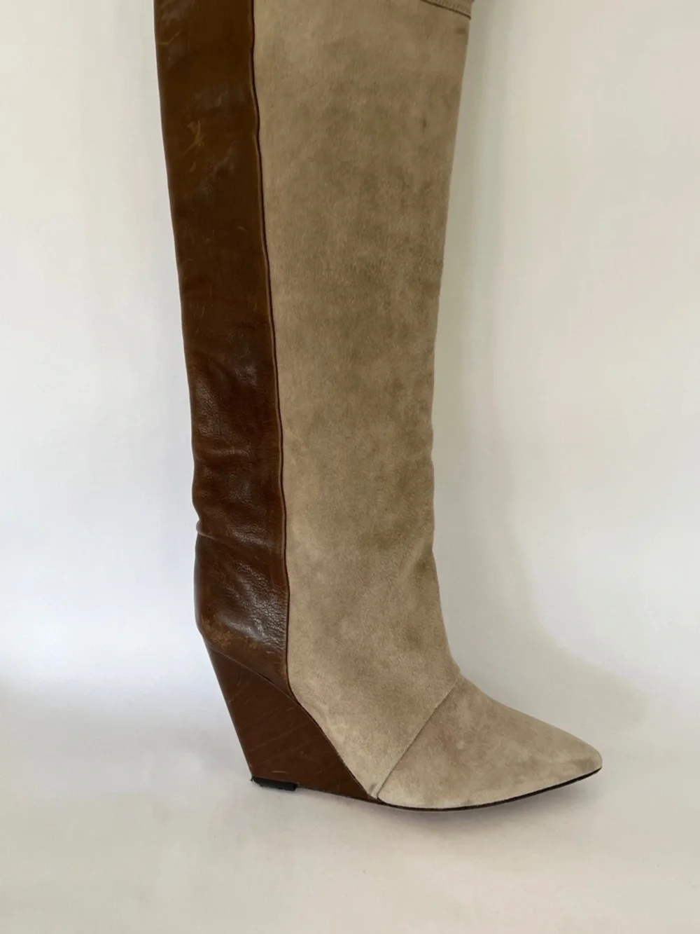 Vintage Isabel Marant Jeanette boot Two-Tone  From the 2010 era